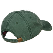 Ireland Flag with Shamrock Embroidered Washed Cap