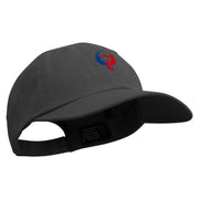 Phoenix of Liberty Logo Embroidered Low Profile Dyed Cotton Twill Cap - Black OSFM