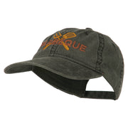 Barbeque Fork Spatula Embroidered Washed Cap