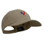 Phoenix of Liberty Logo Embroidered Low Profile Dyed Cotton Twill Cap - Olive OSFM