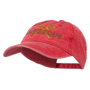 Barbeque Fork Spatula Embroidered Washed Cap