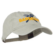 Barbeque Fork Spatula Embroidered Washed Cap