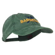 Barbeque Fork Spatula Embroidered Washed Cap