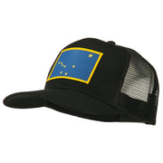 Alaska State Flag Patched Mesh Cap