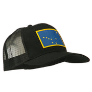 Alaska State Flag Patched Mesh Cap