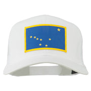 Alaska State Flag Patched Mesh Cap