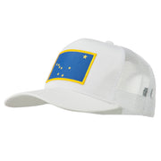 Alaska State Flag Patched Mesh Cap