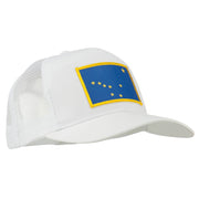 Alaska State Flag Patched Mesh Cap