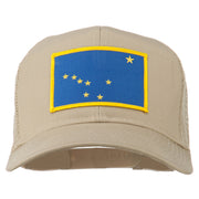 Alaska State Flag Patched Mesh Cap