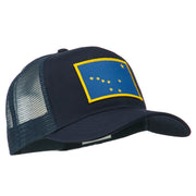 Alaska State Flag Patched Mesh Cap