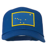 Alaska State Flag Patched Mesh Cap