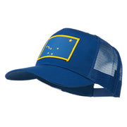 Alaska State Flag Patched Mesh Cap