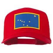 Alaska State Flag Patched Mesh Cap