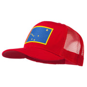 Alaska State Flag Patched Mesh Cap