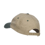 Golf Ball Tee Embroidered Washed Cap