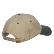 Golf Ball Tee Embroidered Washed Cap