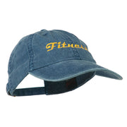 Fitness Wording Embroidered Cap