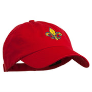 Fleur De Lis Embroidered Pet Spun Cap