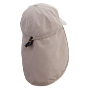 Cod Fish Embroidered Flap Hats - Khaki OSFM