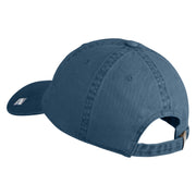 US Air Forces Africa Veteran Embroidered Washed Solid Pigment Dyed Cotton Twill Brass Buckle Cap - Navy OSFM