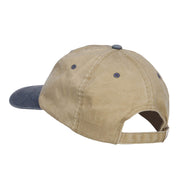 Golf Ball Tee Embroidered Washed Cap