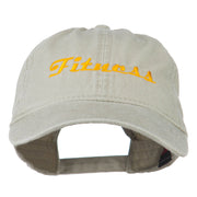 Fitness Wording Embroidered Cap