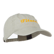 Fitness Wording Embroidered Cap