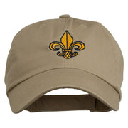 Fleur De Lis Embroidered Pet Spun Cap