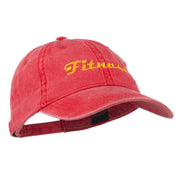 Fitness Wording Embroidered Cap