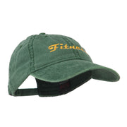 Fitness Wording Embroidered Cap