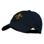 Fleur De Lis Embroidered Pet Spun Cap