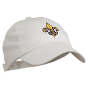 Fleur De Lis Embroidered Pet Spun Cap