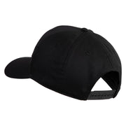 Special Forces Patched Solid Cotton Twill Pro Style Cap - Black OSFM