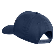 Special Forces Patched Solid Cotton Twill Pro Style Cap - Navy OSFM