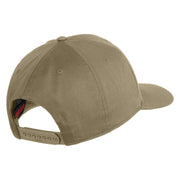 Special Forces Patched Solid Cotton Twill Pro Style Cap - Khaki OSFM