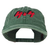 4 By 4 Embroidered Washed Cap