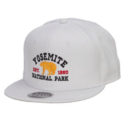 Yosemite National Park Embroidered Flat Bill Cap