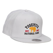 Yosemite National Park Embroidered Flat Bill Cap