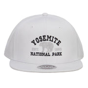 Yosemite National Park Embroidered Flat Bill Cap