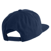It’s Dangerous to Go Alone Embroidered Wool Blend Cap - Navy OSFM