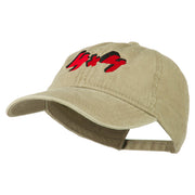 4 By 4 Embroidered Washed Cap