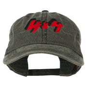 4 By 4 Embroidered Washed Cap