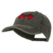 4 By 4 Embroidered Washed Cap