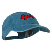 4 By 4 Embroidered Washed Cap