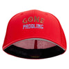 Gone Paddling Embroidered 6 Panel Trucker Flexfit Cap - Red OSFM