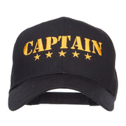 Five Stars Captain Embroidered Cap