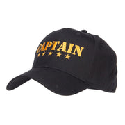 Five Stars Captain Embroidered Cap