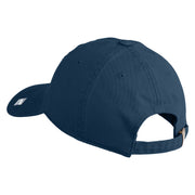 Air National Guard Veteran Embroidered Washed Solid Pigment Dyed Cotton Twill Brass Buckle Cap - Navy OSFM
