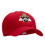 Football Player Embroidered Pro Style Twill Cap