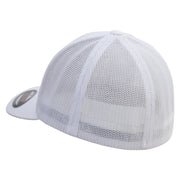 Gone Paddling Embroidered 6 Panel Trucker Flexfit Cap - White OSFM